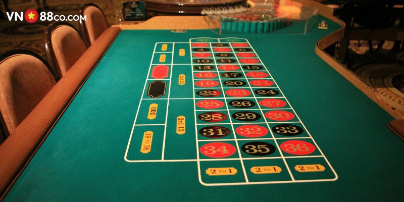 Những loại cược thường gặp trên bàn Roulette