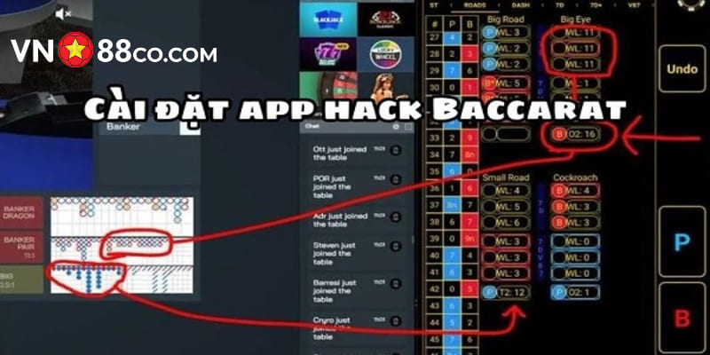 Quy trình sử dụng phần mềm hack baccarat rất đơn giản